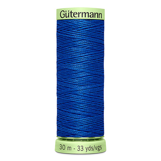 Нить Top Stitch 30/30 м для декоративной отстрочки, Gutermann, 959 голубой королевский