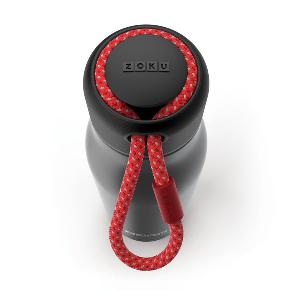 Термос zoku 500 мл white camo