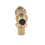 Тройник для PE-X труб аксиальный бронза Дн 32х32х32 RAUTITAN PLATINUM RX Rehau 14564531001