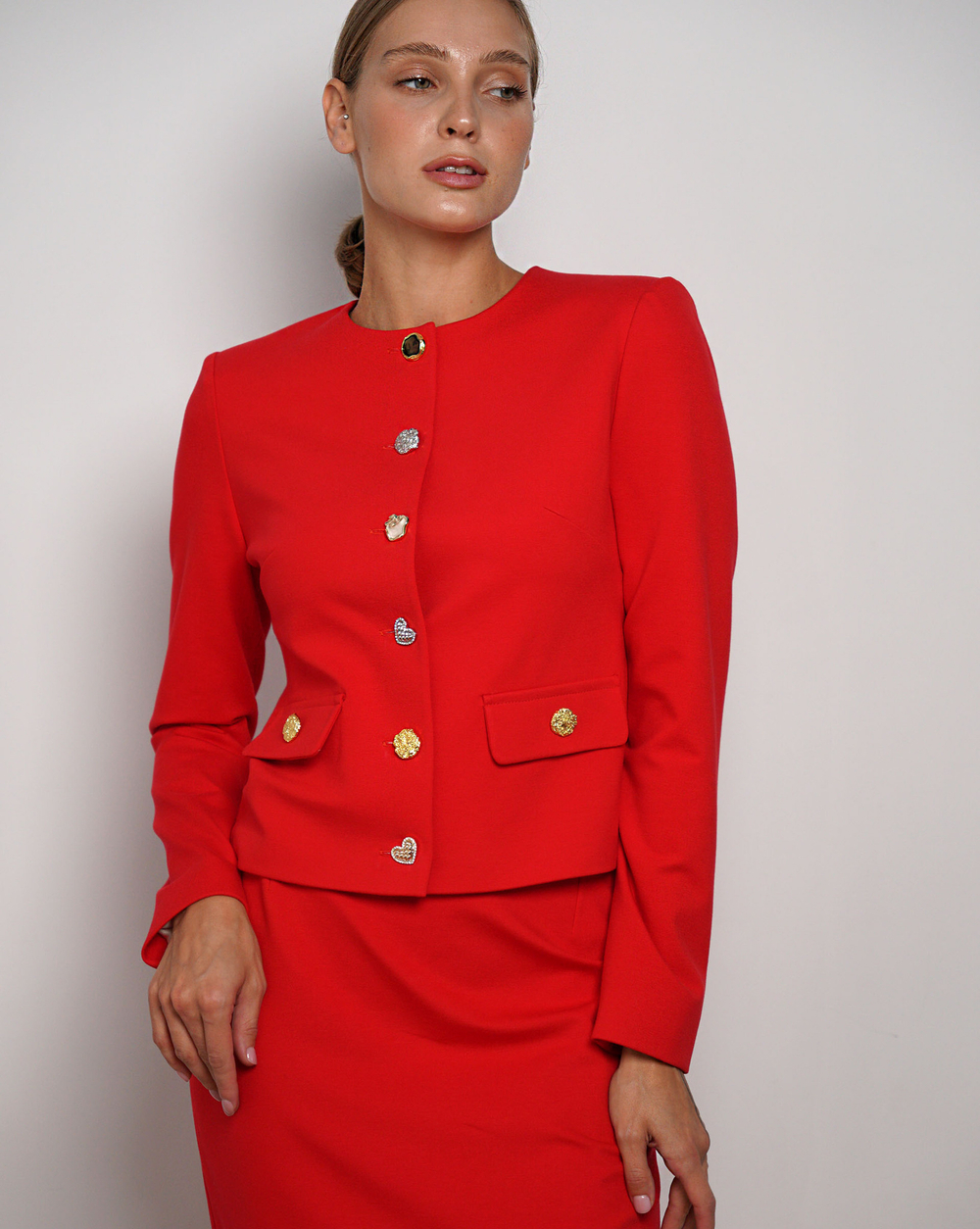 Жакет «Завещание Жаклин» в красном