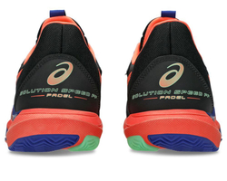 Мужские кроссовки для Падел Asics Solution Speed FF 3 Padel - black/vivid coral