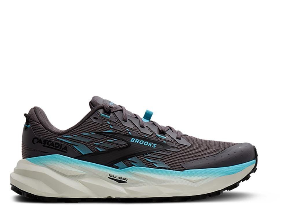 Женские кроссовки для бега Brooks Cascadia 19 W Коричнево-Blue