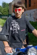 Футболка Creepy Clothing Кресты черная