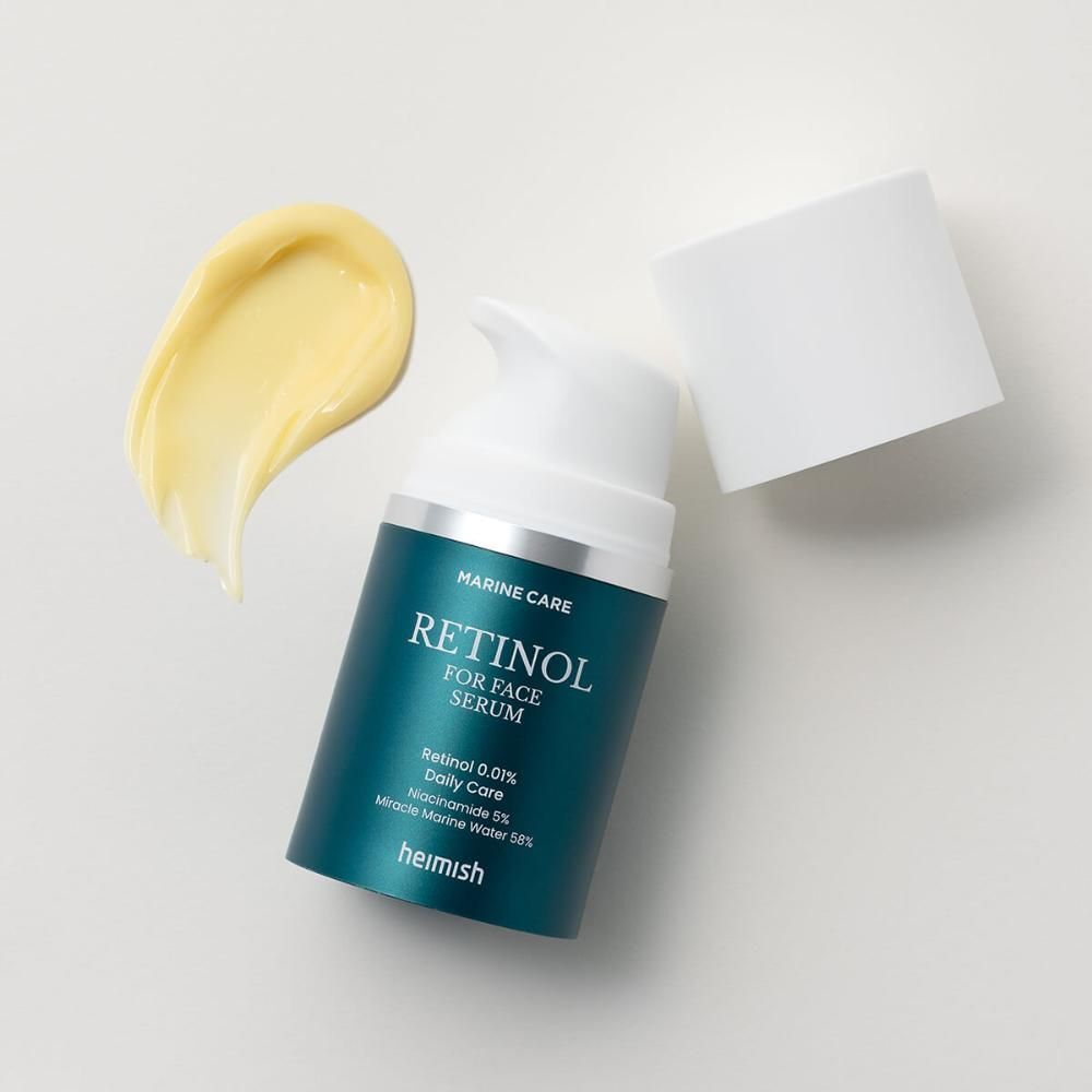 Heimish Marine Care Retinol For Face Serum антивозрастная сыворотка с ретинолом и 5% ниацинамида