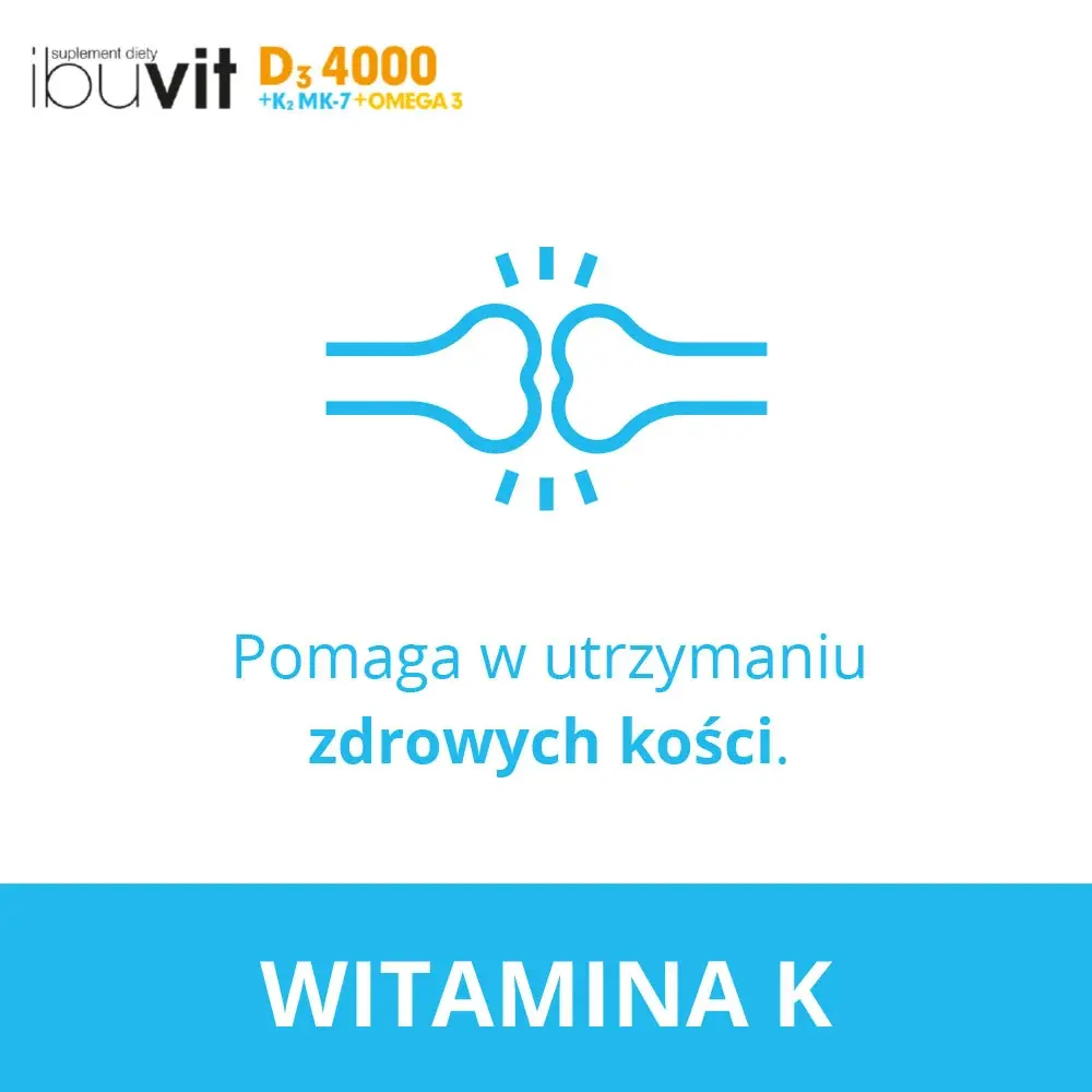 Ибувит D3 4000 + K2 MK-7 Омега 3 - 30 капсул