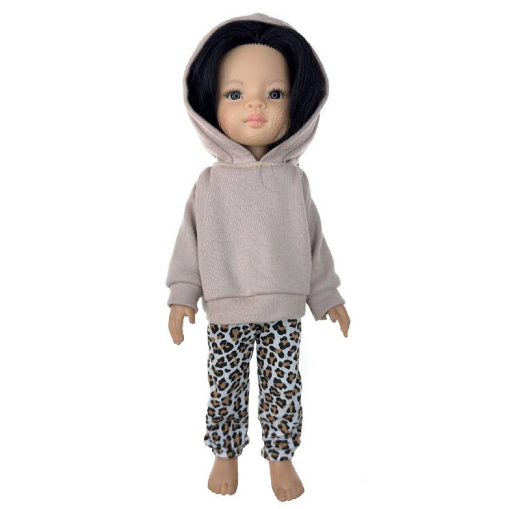Худи и брючки для кукол Paola Reina 32 см (972)