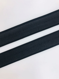 Отделочная резинка широкая черная 40 мм