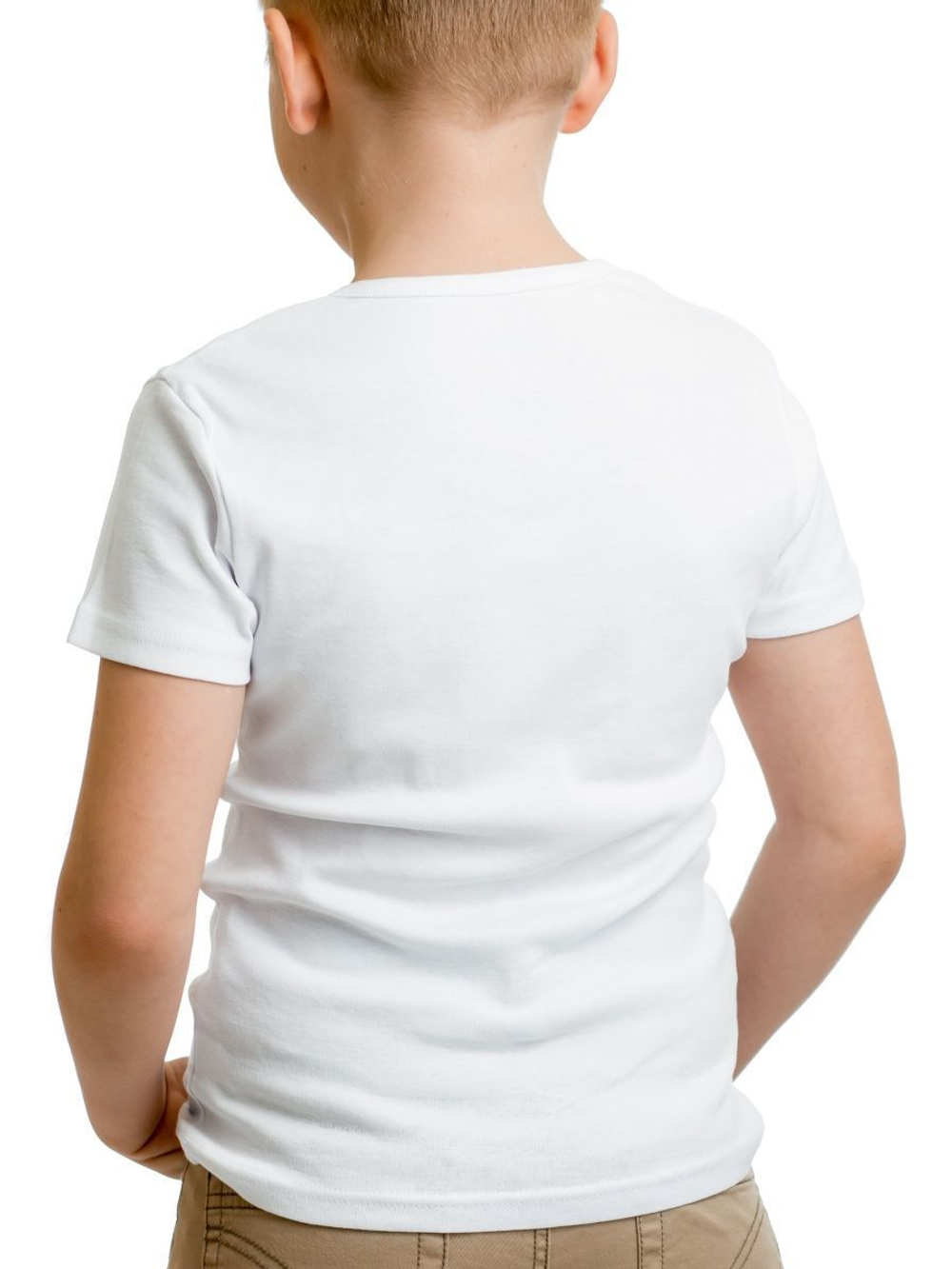 Футболка детская яркий принт собаки щенок бигль красочный