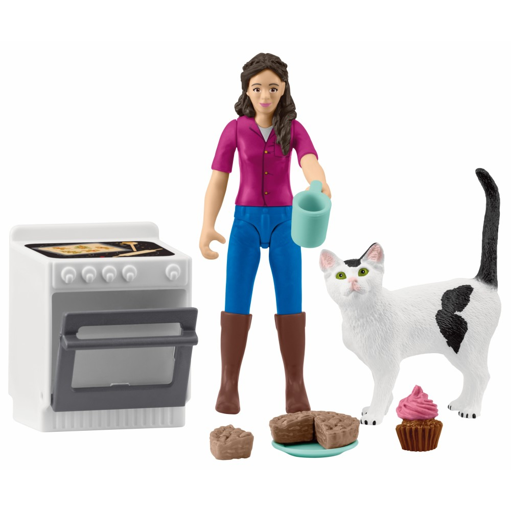 Schleich - Послеполуденное печенье у миссис Крамер 81470