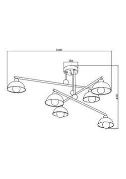 Люстра Freya FR4007PL-06B
