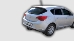 Фаркоп Лидер-Плюс для OPEL ASTRA J хетчбек 2009-2015 с электрикой (Smart) и сертифкатом в комплекте арт.(O118-A)