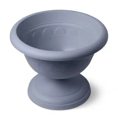 Вазон низкий пластиковый 5,3л d-30см «Колывань» С146СЕР