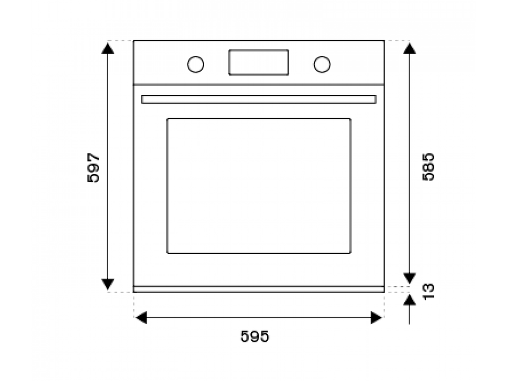 Духовой шкаф Bertazzoni F6011MODPLGNE/23
