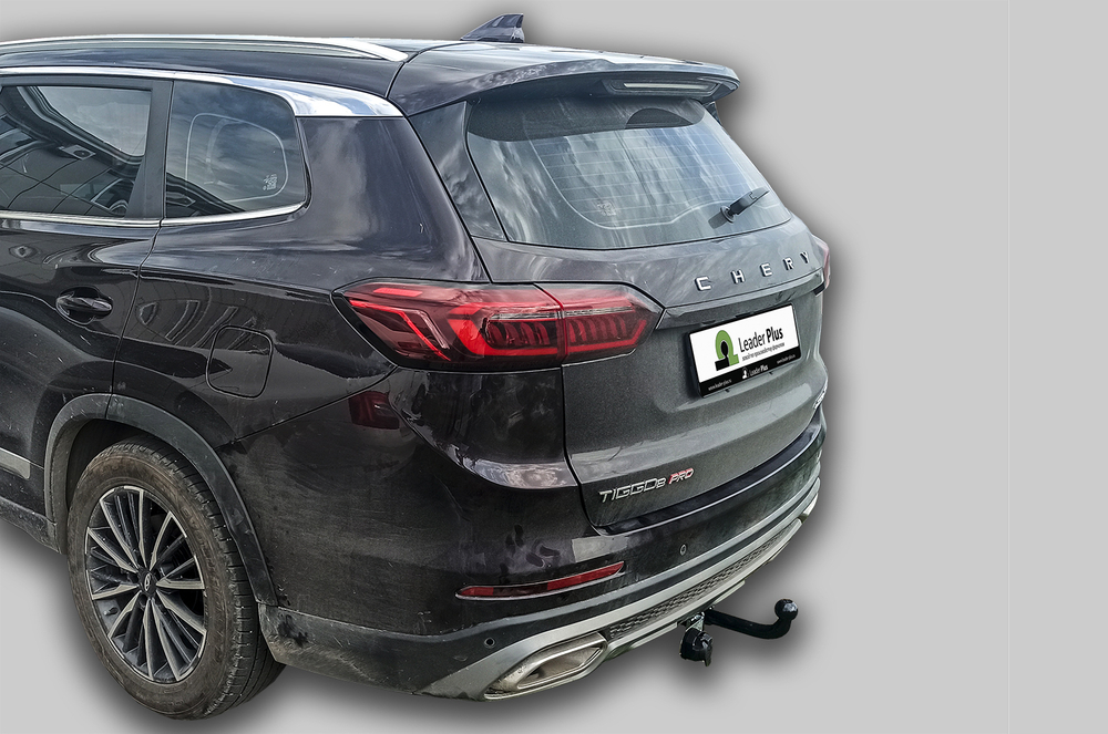 Фаркоп(прицепное) Лидер-Плюс для CHERY TIGGO 8,8 PRO 2020- (паспорт и сертификат в комплекте)(без электрики)C107-A