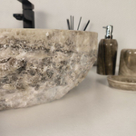 Каменная раковина из оникса Erozy Grey EO-04286 (52*42*16) 0156 из натурального камня