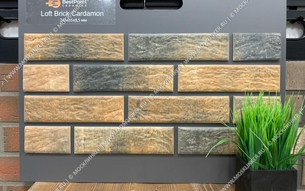 BestPoint Loft brick, Cardamon, 245x65x8,5 - Клинкерная плитка для фасада и внутренней отделки
