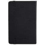 Скетчбук, слоновая кость 140 г/м2 90х140 мм, 80 л., КОЖЗАМ, резинка, BRAUBERG ART CLASSIC, черный, 113188