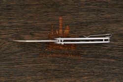 Нож складной CJRB Pyrite, клинок 79мм, сталь AR-RPM9, рукоять комбинированный: G10, сталь