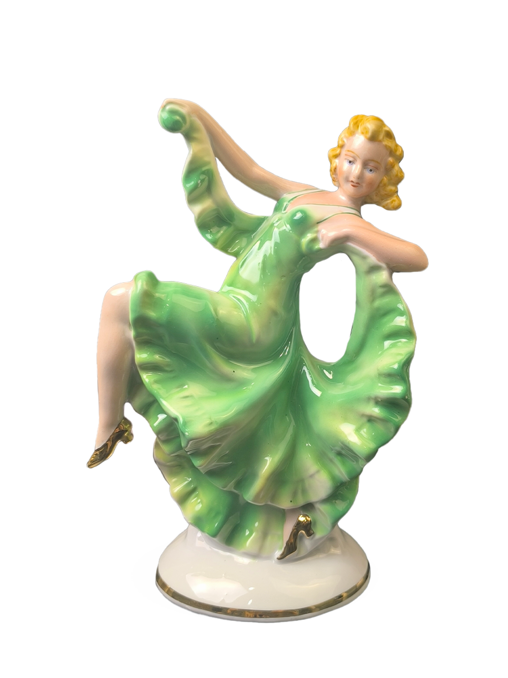 Фарфоровая статуэтка "Танцовщица" ENZ