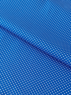 Ткань бязь плательная, рис. "Горох 2 мм", ширина 150 см, арт. 082