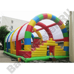 Коммерческий надувной батут "Радуга 2" 12*6*6 м