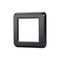 Рамка пластиковая FRM-VERSA-PL-1-BK Arlight 043768