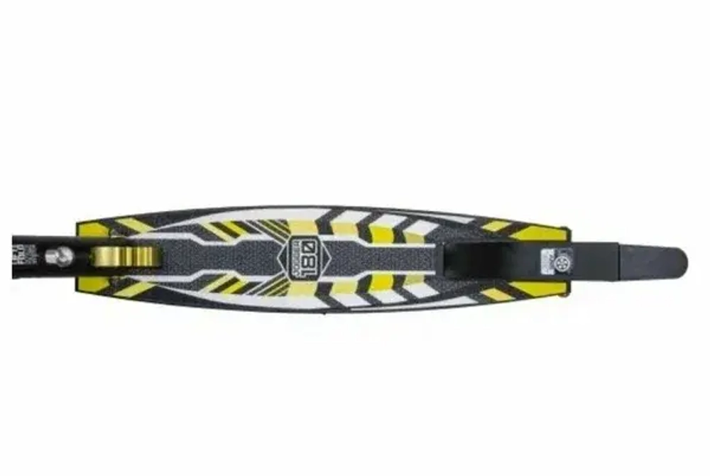 Самокат TT Jogger 180 black/green 1/4 чёрный/зелёный