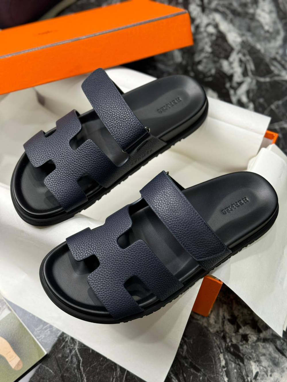 Шлепанцы Hermes