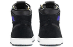 Jordan Air Jordan 1 zoom air cmft "court purple" Breathable High Gang Retro Basketball Shoes Men's Black Purple