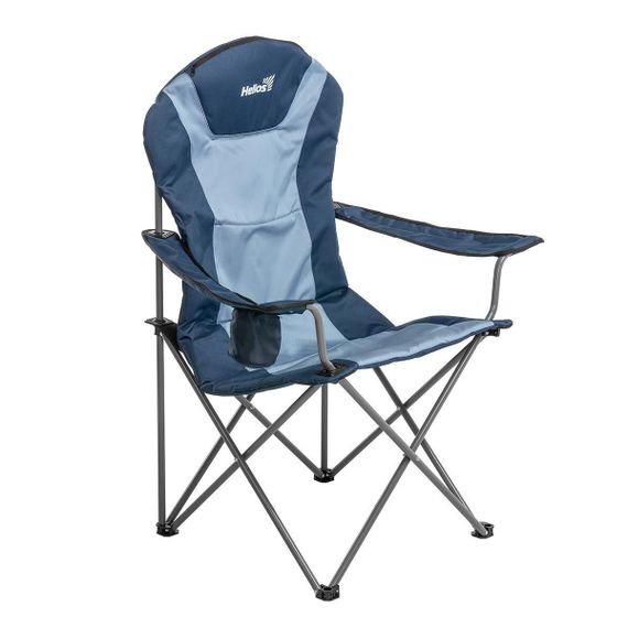 Кресло складное Helios Т-750-99806H; синий/голубой арт.01 (пр-во ГК Тонар)
