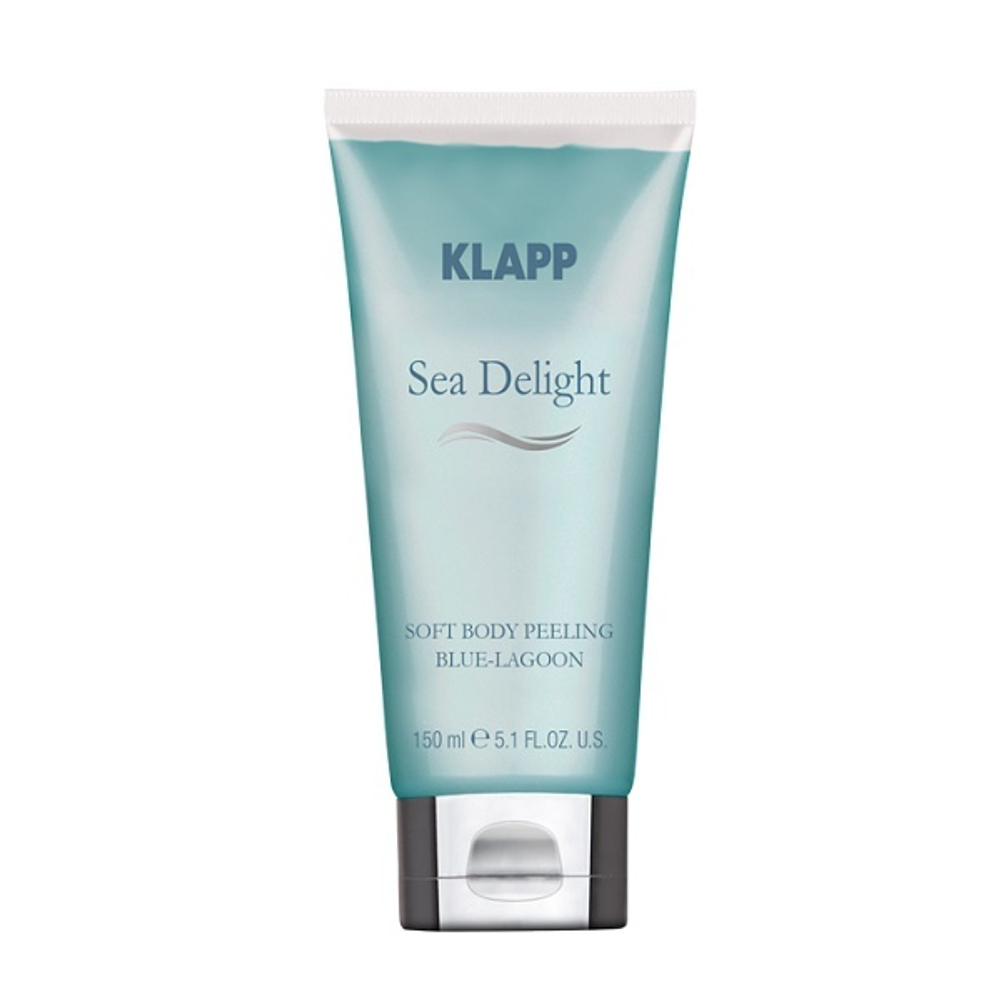Пилинг для тела Голубая лагуна Klapp Sea Delight Soft Body Peeling Blue-Lagoon 150мл