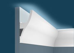 Карниз Ecopolymer, 120x53 мм