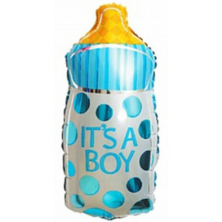 К Мини-фигура Бутылочка для малыша Голубой (17''/43 см)