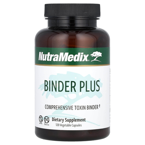 NutraMedix, Binder Plus, 120 растительных капсул