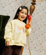 Свитшот утепленный "Со вкусом шарлотки"