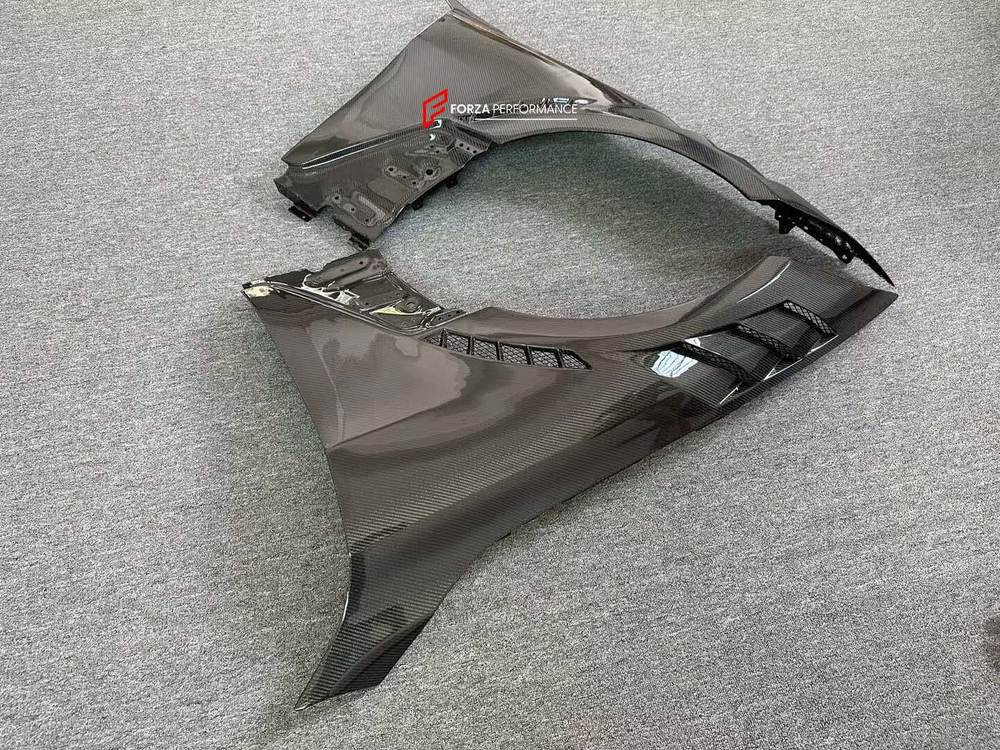 Карбоновые передние крылья с воздуховодами и карбоновый капот для BMW 4 серии G26 БМВ