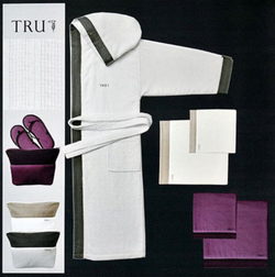 Набор полотенец 2 шт Trussardi Eclips серый