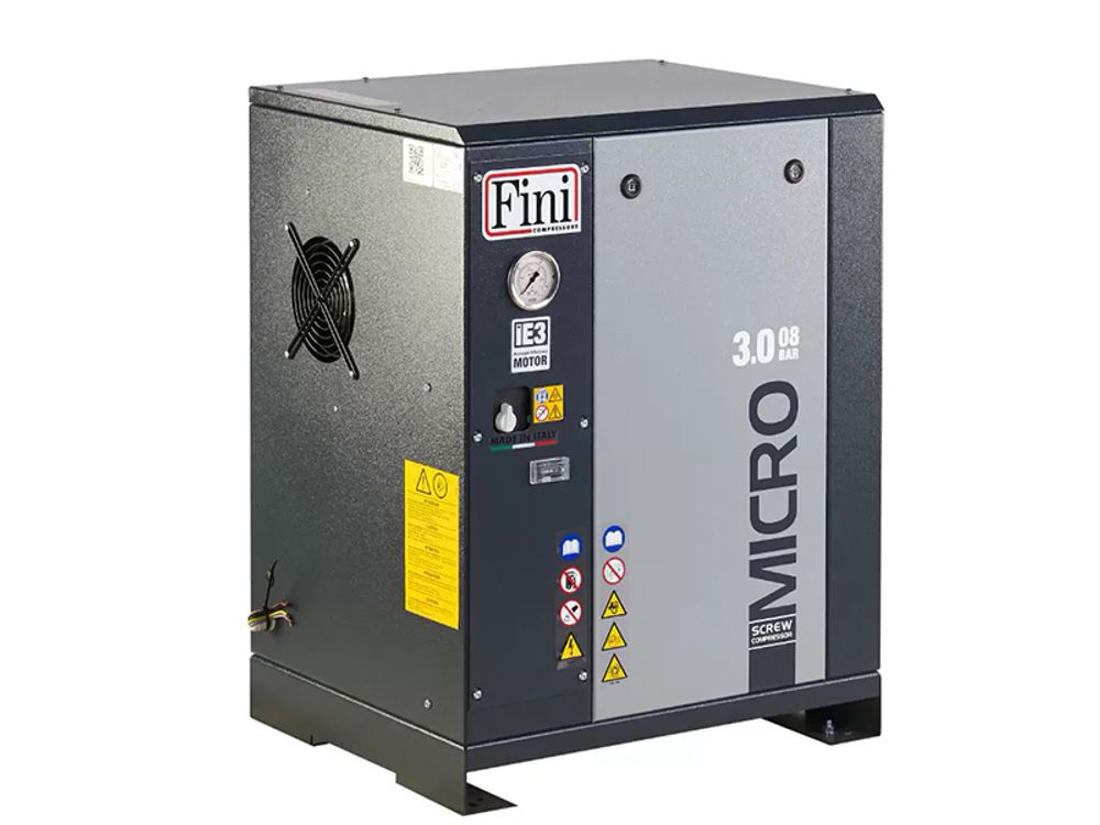 Маленький винтовой компрессор FINI MICRO SE 4.0-08 58х48х76см