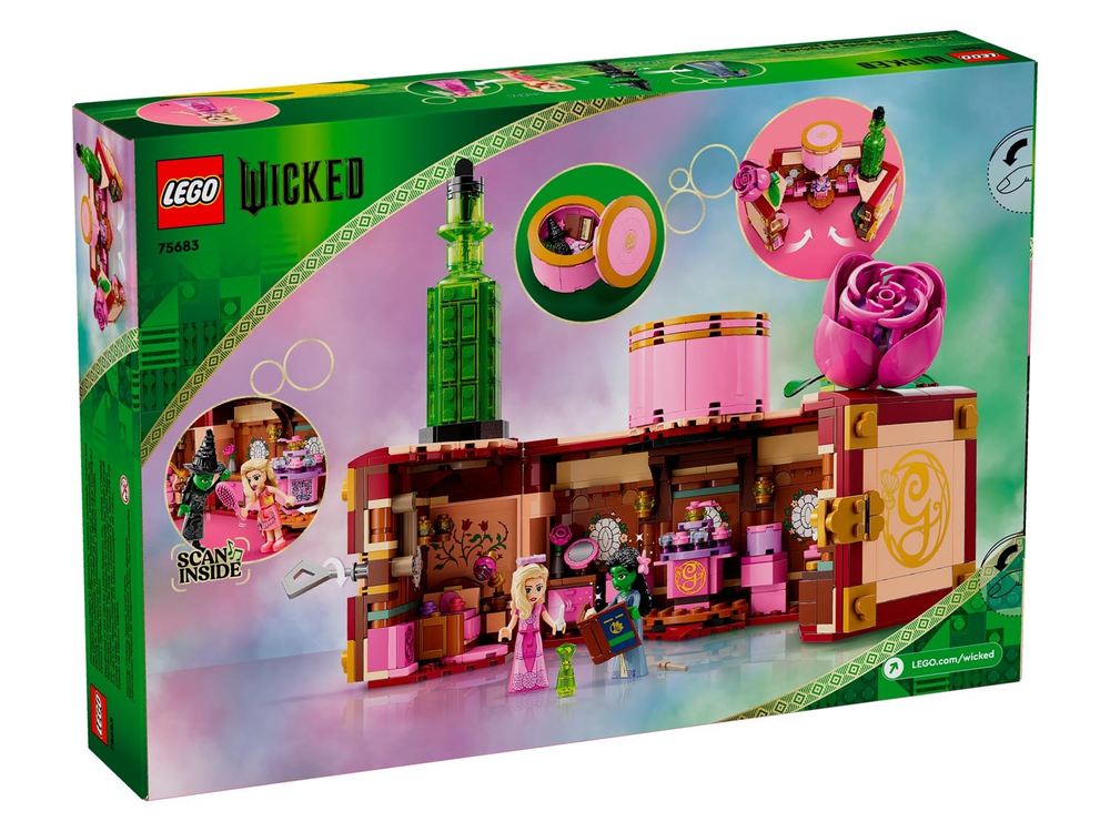 LEGO Wicked 75683 Общежитие Глинды и Эльфабы — игровой набор