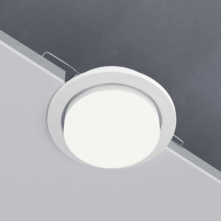 Встраиваемый светильник Elektrostandard 1035 GX53 WH белый a032501