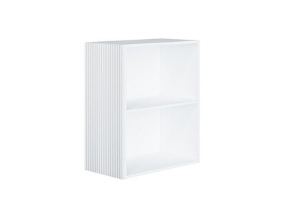 Фасад боковой Евро Лайн для верхнего шкафа Белый