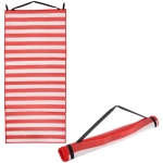 Коврик для пляжа и пикника Полоска 170*75 см, красный