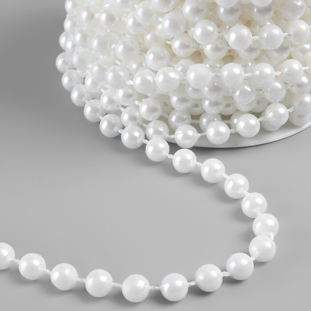 Бусины на нитях 6 мм