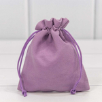 Мешочек 10х12см Бархат класс А (Сиреневый)