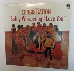 Винтажная виниловая пластинка LP The Mike Curb Congregation Softly Whispering I Love You (USA 1972)