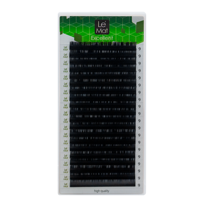 Ресницы черные Le Maitre "Excellent" 20 линий M 0.10 11 mm