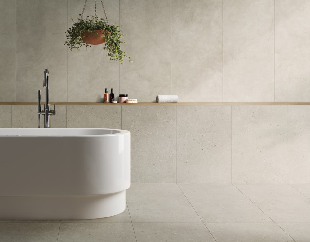 60x120 MicroCement Кремовый Матовый R10A