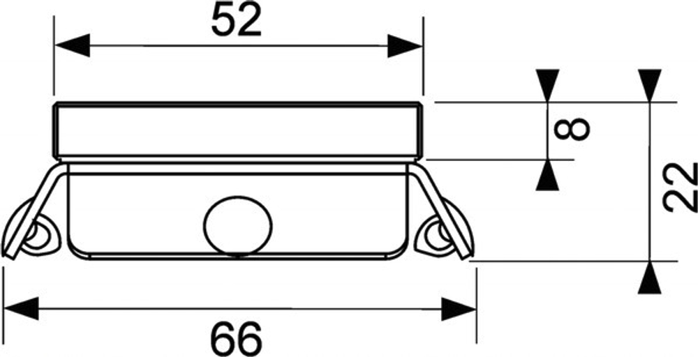 Стеклянная панель TECEdrainline для душевого канала, прямая, 700