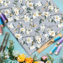 Ткань Барби цветы весеннего сада