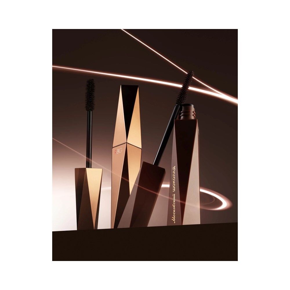 RBG Russian Beauty Guru Термотушь для ресниц коричневая «Московский шоколад», 12 мл